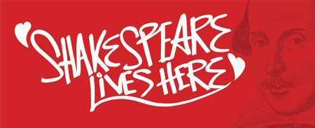 Shakespeare lives here